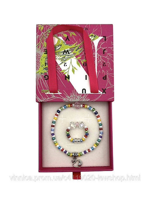 Браслеты и кольца ручной работы для девушек и женщин Наборы в коробках Черновцы - изображение 1