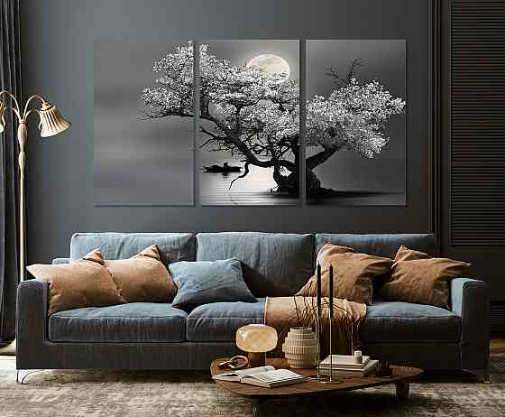 Модульна картина у вітальню/ спальню Природа ART-059_3A 70х130 см Київ