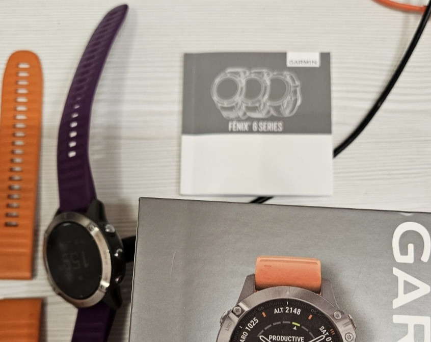 Смарт-Часи Garmin Fenix 6 Sapphire. Київ - фото 4