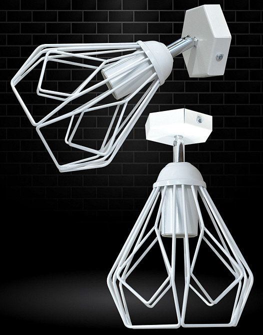 Бра в стиле лофт Е27 Milan 538-1 W Киев - изображение 5