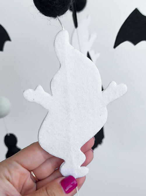 Мобіль на ліжечко для немовлят WoollyFox " Хеловін" Київ - фото 4