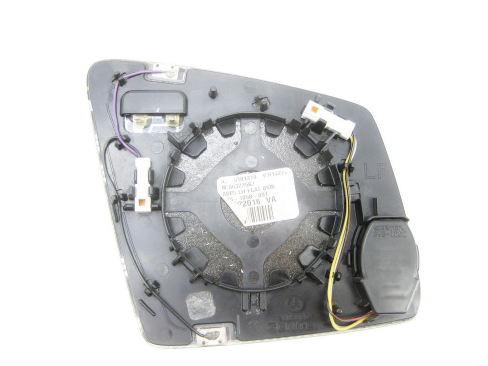 Mercedes-Benz  A1668101319 Дзеркальний елемент лівого бічного дзеркала GL X164 ML W164 R-class long V251 G-class W463 ML/GLE W166 GL/GLS X166 GLE Coup Одесса - изображение 6