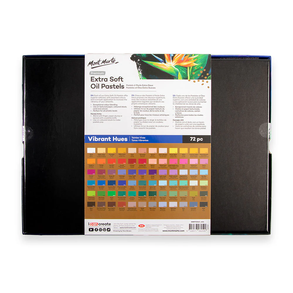 Пастель масляная ультрамягкая Mont Marte, Signature упаковка 72шт Каменец-Подольский - изображение 2