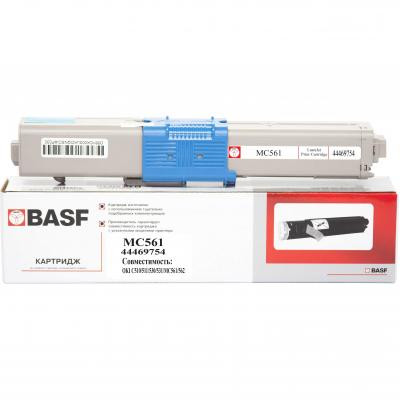 Тонер-картридж BASF OKI C510/511/530 Cyan 44469754 (KT-MC561C) Винница - изображение 1