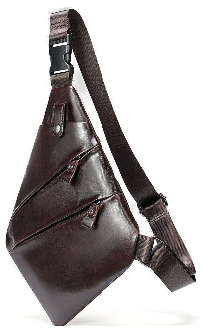 Сумка через плечо 14998 Vintage Коричневая Киев - изображение 1