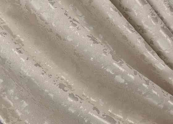 Комплект штор VR-Textil Лен Мрамор 200х270 2шт и Тюль 600х270 1767ш-1276т Бежевый с белым 71-019/7 Киев