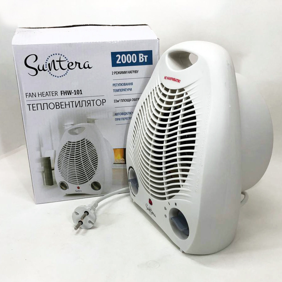 Дуйка для дому Suntera, Портативний обігрів вентилятора для гарячого обігріву, Вітродуйка обігрівач VX-76 Львів - фото 7