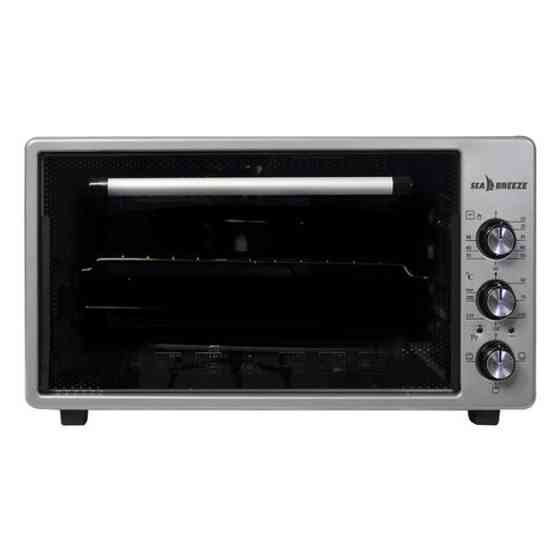 Настольный электрический гриль с таймером Sea Breeze SB-0705 45 л 1420 Вт, Печи электрические SN-21 Львов