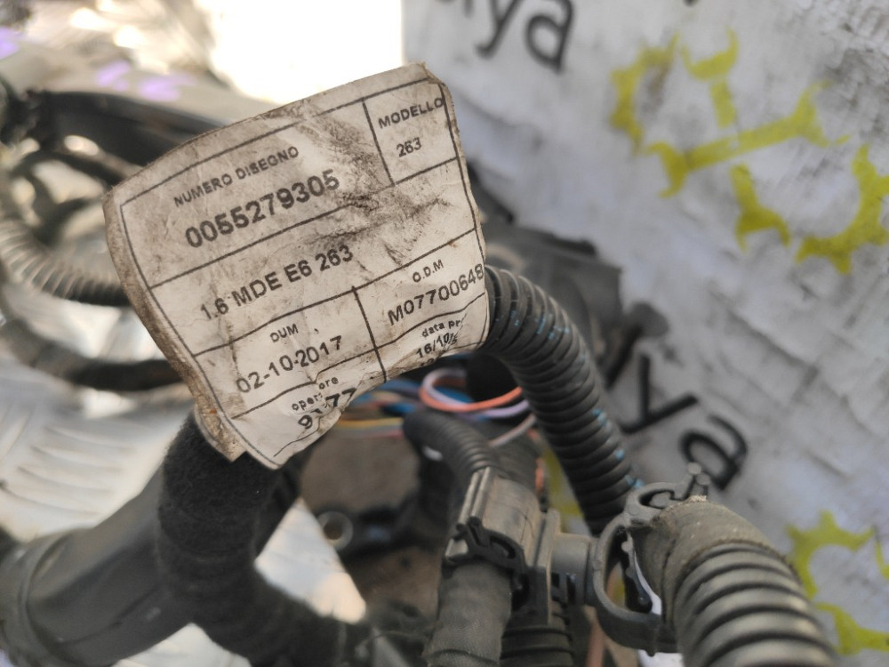 Проводка двигуна Fiat Doblo 1.6 Multijet 2016-2021 (0055279305) Euro 6 Ковель - изображение 4