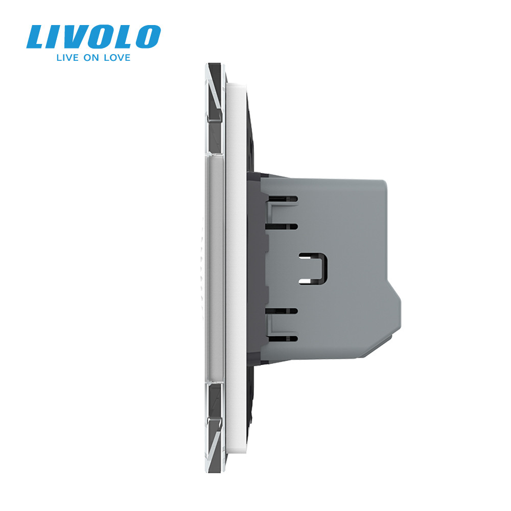 Розумний дверний дзвінок-сирена ZigBee Livolo білий скло (VL-C7-FCBZ-2WP) Коломыя - изображение 8