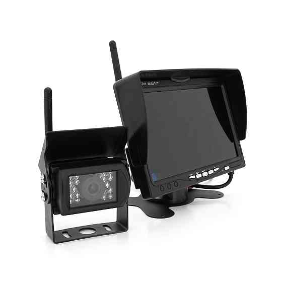 7-дюймовый автомобильный HD ЖК-дисплей на две камеры, 24V, расширение 420TVL, угол линзы 120° Киев