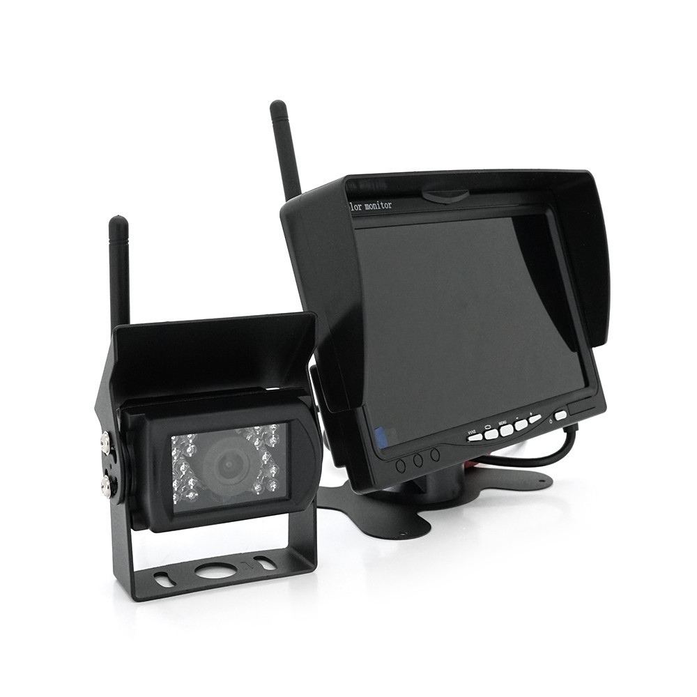 7-дюймовый автомобильный HD ЖК-дисплей на две камеры, 24V, расширение 420TVL, угол линзы 120° Киев - изображение 1