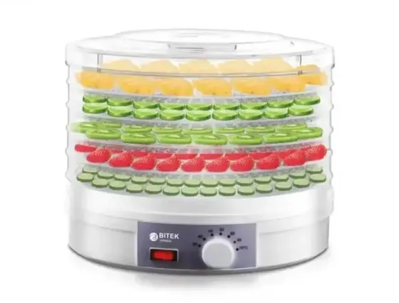 Электросушилка дегидратор для овощей и фруктов BT-6800 (1200Вт) Коломыя