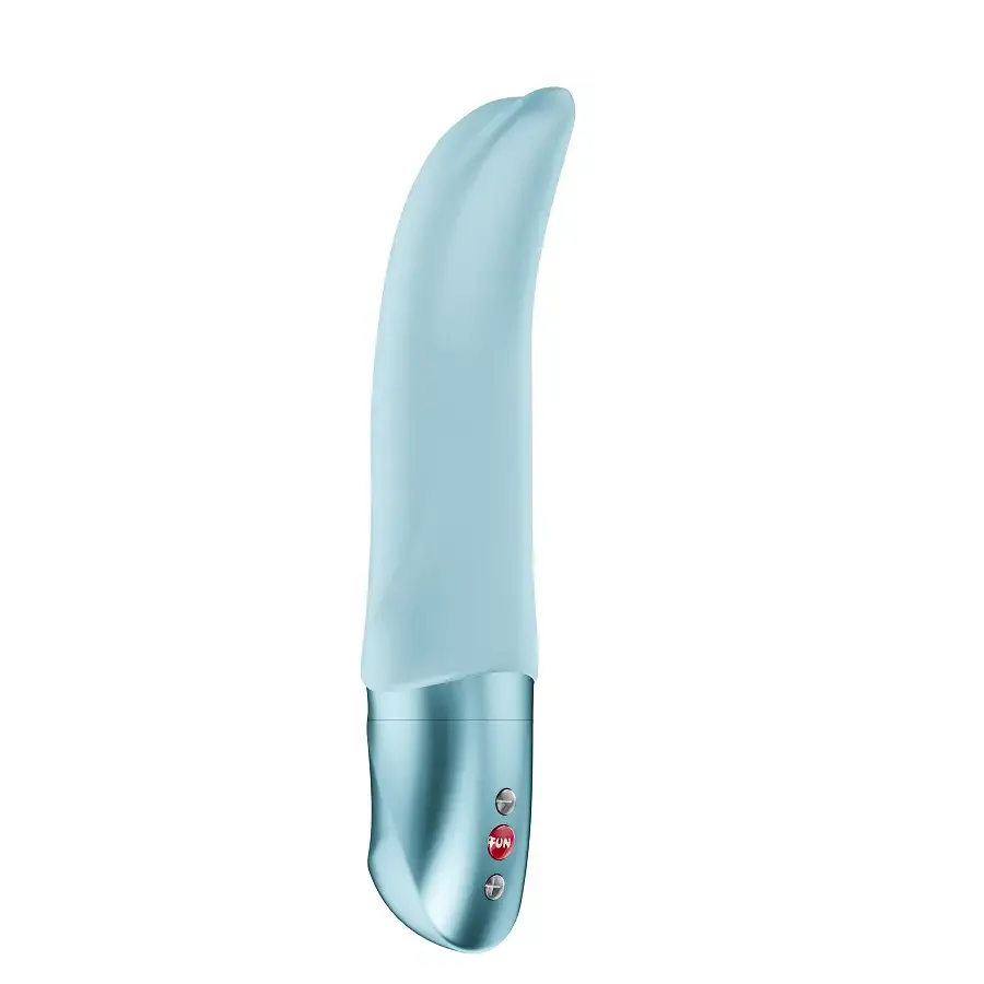 Вибратор для точки G Fun Factory Diva Dolphin Ice Blue, 10 режимов работы, на батарейках Львов - изображение 1
