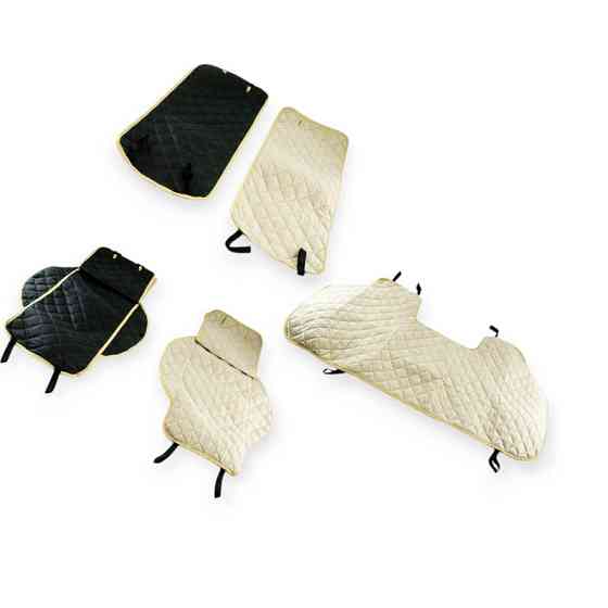 Накидки сиденье бежевая (2перед+зад) на Мукачево