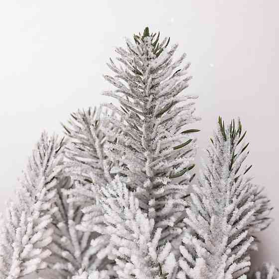 Сніговий новорічний підсвічник на одну свічку Київ