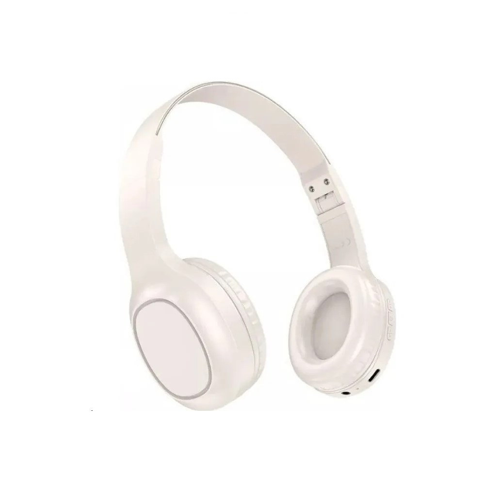 Навушники бездротові HOCO W46 Charm BT headset Milky White 6942007601702 Одеса - фото 2