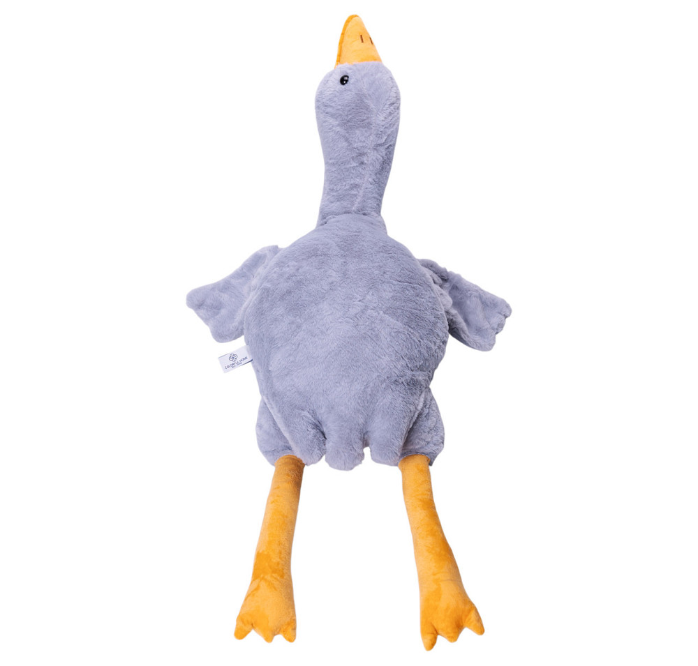 Colorful Home М'яка іграшка-подушка з пледом всередині Гусь-обнімусь 89 (см) Сірий Colorful Hom Коломыя - изображение 3