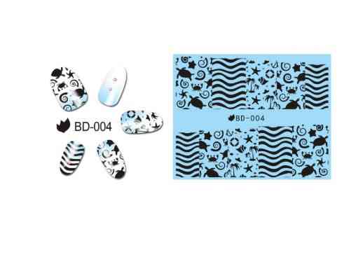 Наклейки для нігтів BD-004 Київ