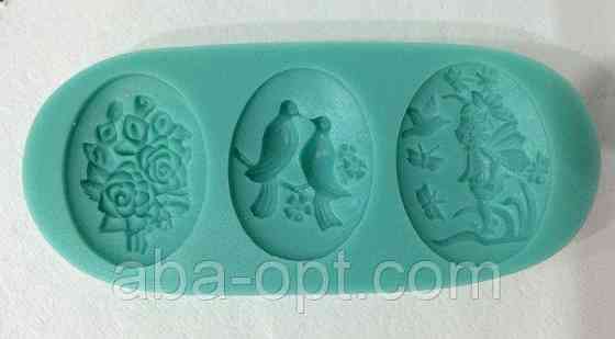 Молд силіконовий "Пташки, метелики, троянди" 11 х 5 х 1 см (шт) Одеса