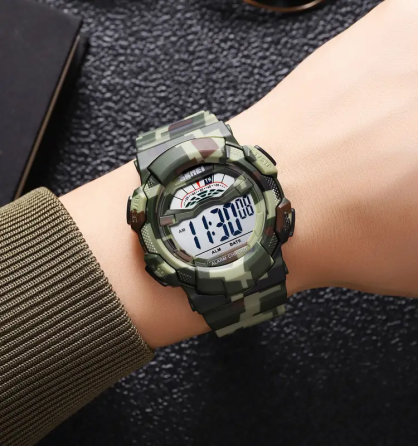 Чоловічий спортивний годинник Skmei 2153 (Камуфляж) Вінниця