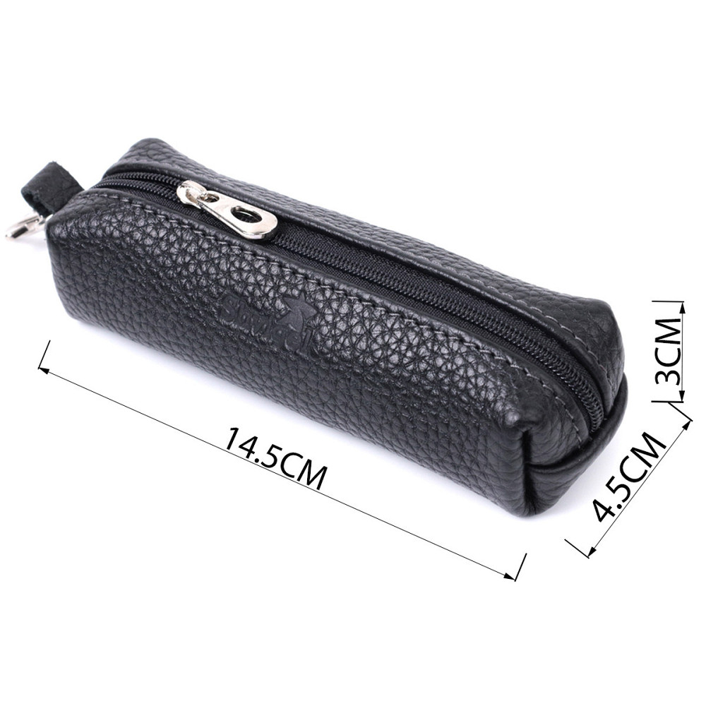 Містка ключниця унісекс з натуральної шкіри Чорна (SHVIGEL) Київ - фото 7