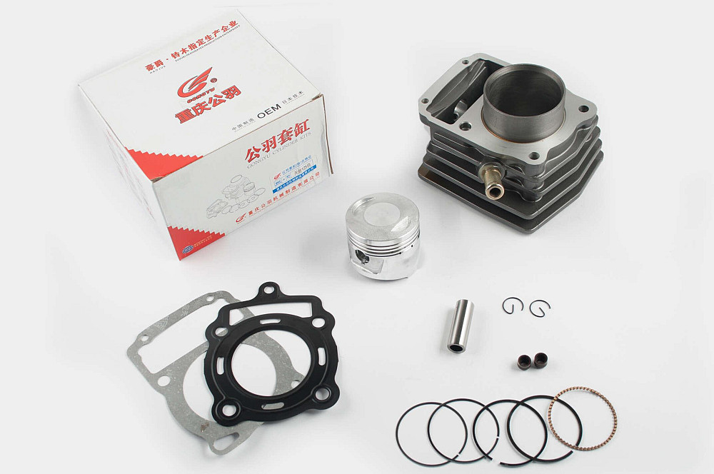 Поршнева (ЦПГ) 4T CG200 (Ø63.5, p-15, h-76) (водяне охолодження, з ребрами) GONGYU Київ - фото 1