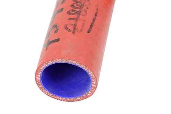 Патрубок УАЗ 452, 469 верхній, силікон, що підводить, D-38 мм, L-250 мм радіатора Мукачево