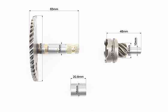 Півмісяць кікстартера 65мм з втулкою + храповик Київ