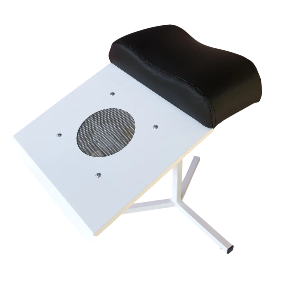 Вытяжка для педикюра с подставкой-треной, мощностью 80 Вт, 100 киловатт. Черная Киев - изображение 1