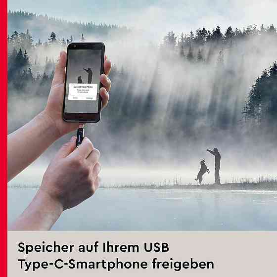 SanDisk Ultra Dual Drive Go USB Type-C 256 ГБ для Android смартфонов скорость чтения до 150 МБ/с с кольцом для Киев