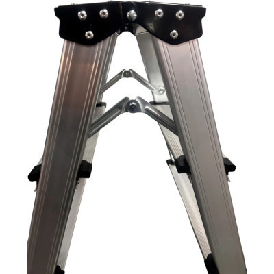 Драбина GTM cтрем`янка 3сх. верхня сходинка 0,58м, двостороння (KMH1203) Вінниця - фото 2