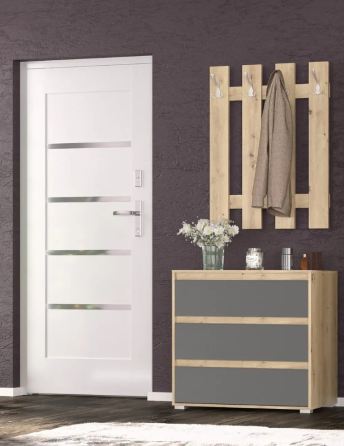 Передпокій модульний Торіно - комплект 4 - Дуб Артізан + Шампань Львів