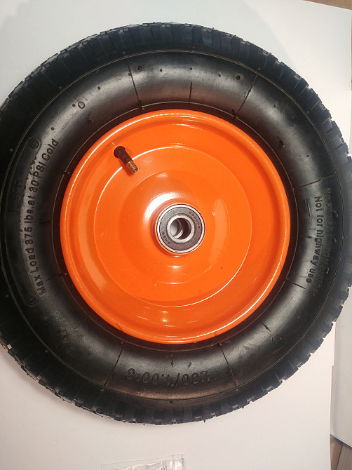 Колесо 4,00-8 TT (камерне, під вісь d-20мм) Мукачево - фото 1