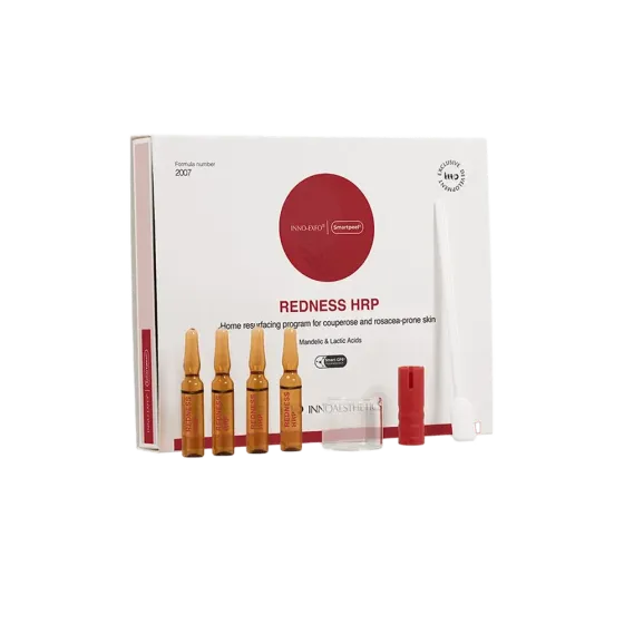 Домашний пилинг для кожи с куперозом и розацеа REDNESS PEEL HRP Innoaesthetics, 4х2 мл Днепр