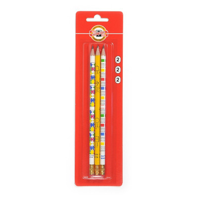 Олівець графітний Koh-i-Noor Таблиця множення НВ (полібег 3 шт) (1231/3/P) Вінниця - фото 1