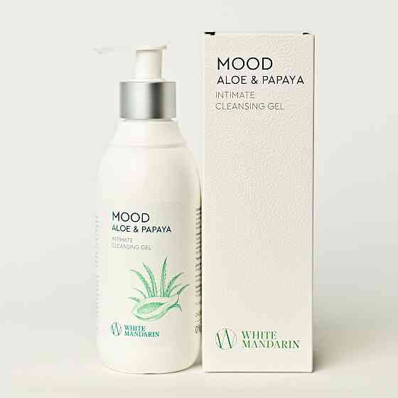 Гель для интимной гигиены Алоэ Папая Mood ALOE & PAPAYA White Mandarin 280 мл Киев