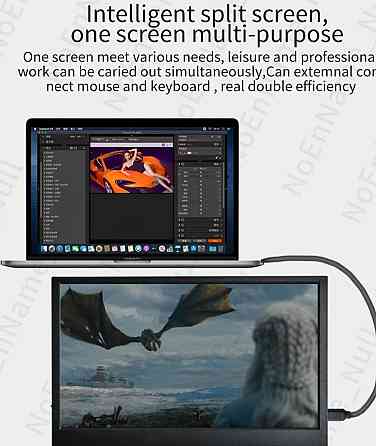 Портативный Монитор : FYHXele 11.6