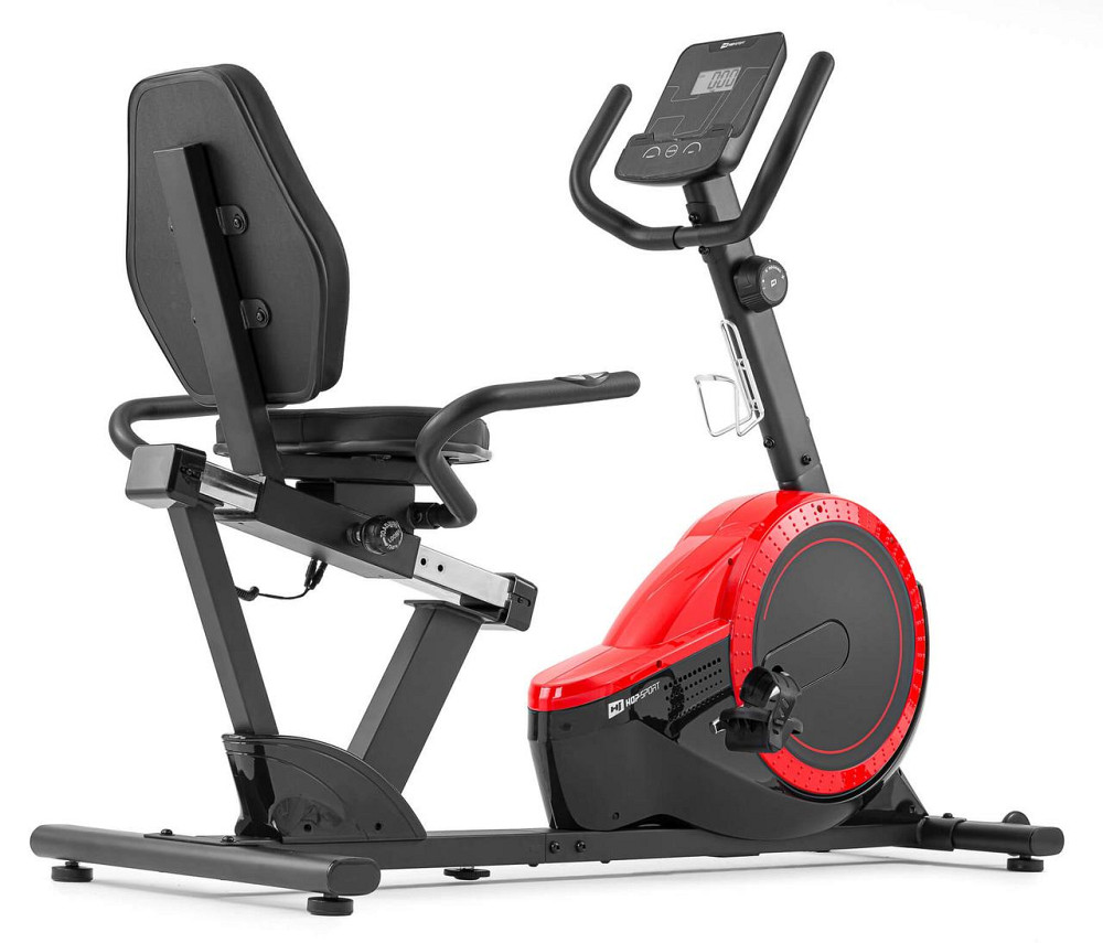 Горизонтальний велотренажер Hop-Sport HS-060L Pulse червоний 2020 Київ - фото 10