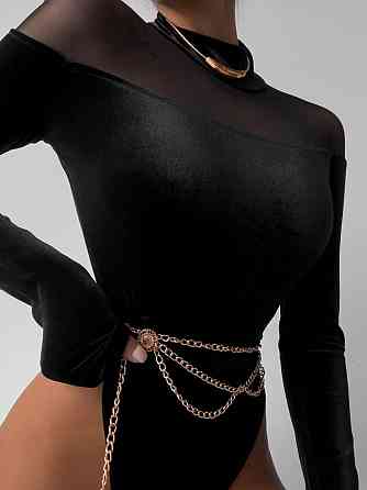 Женское боди из бархата Одесса