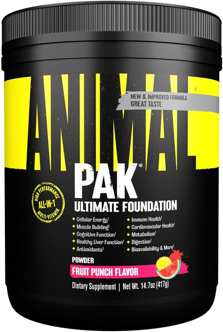 Animal Pak Powder 417 gram (Fruit Punch) Луцк - изображение 1