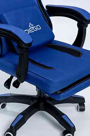 Кресло геймерское DIEGO Soft Dark Blue Киев