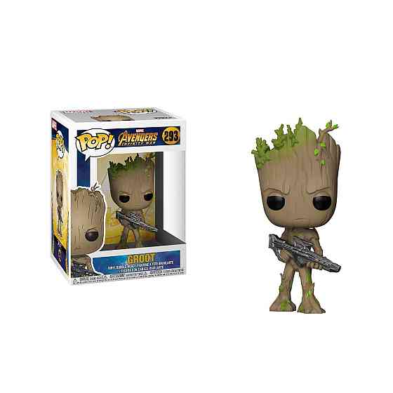 Ігрова фігурка FUNKO POP! cерии Війна нескінченності - Грута з бластером Днепр