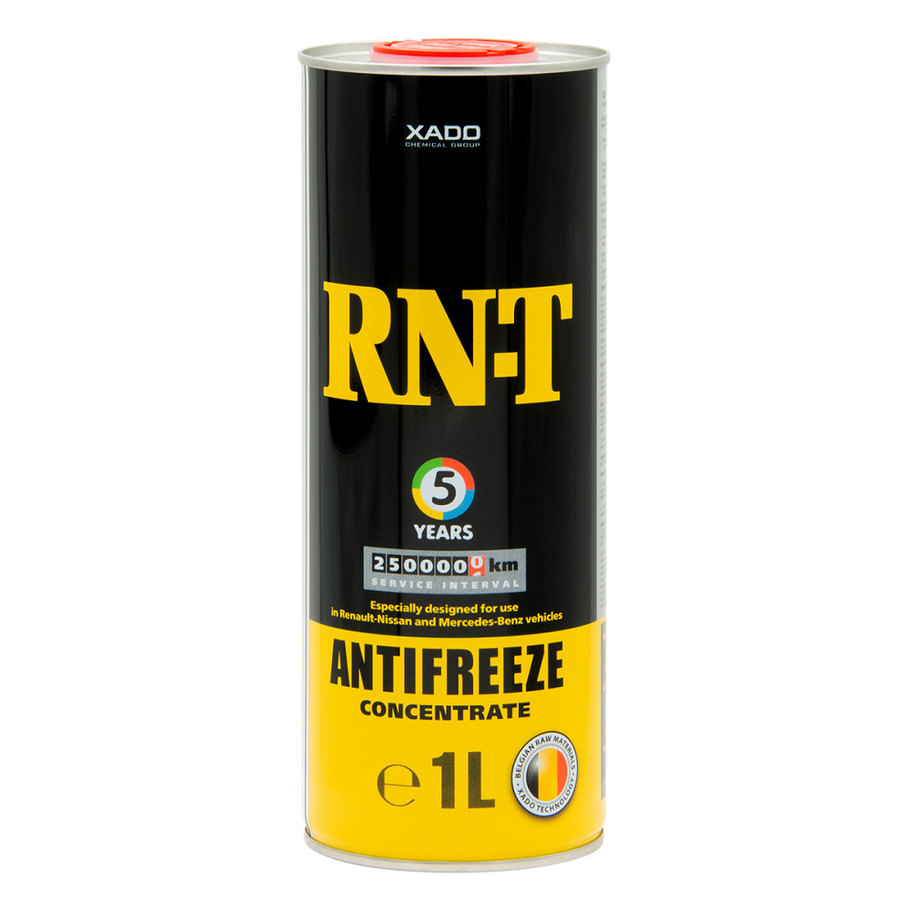 Антифриз Xado Antifreeze RN-T желтый концентрат 1л Львов - изображение 1