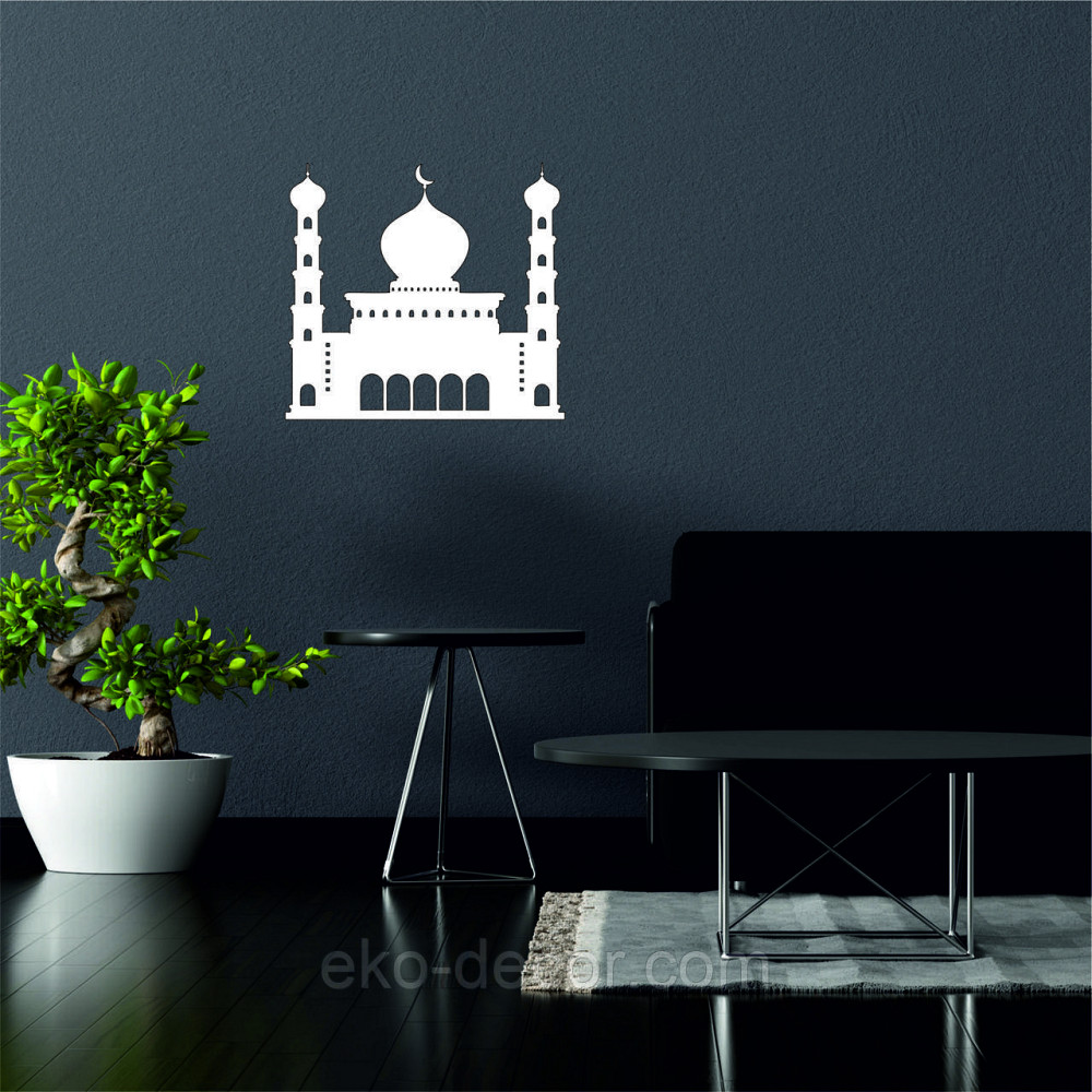 Декоративное настенное Панно «Ислам» Декор на стену 70*64 см, Белый Киев - изображение 2