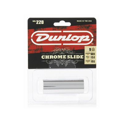 Слайдер для гитары Jim Dunlop Chrome Medium Wall Medium Slide (220) Винница - изображение 3