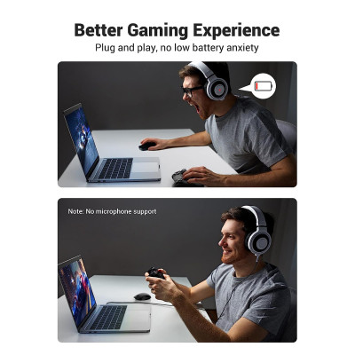 Кабель мультимедийный USB-C to 3.5mm M 1.0m CM450 Ugreen (20192) Винница - изображение 7