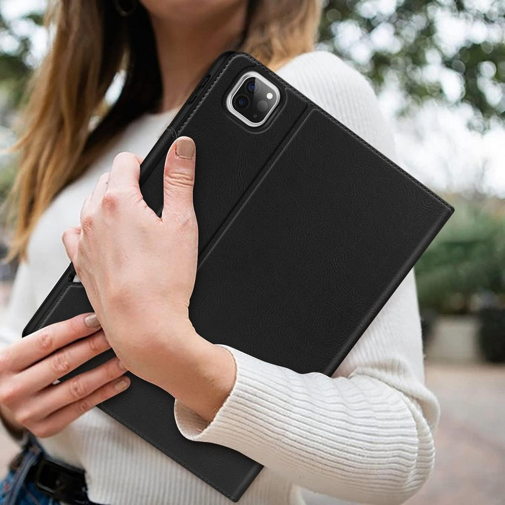 Фирменный защитный чехол HOLIMET для Apple iPad Pro 12.9 2022/2021/2020/2018 (6th/5th/4th/3rd Generation) Black Днепр - изображение 2