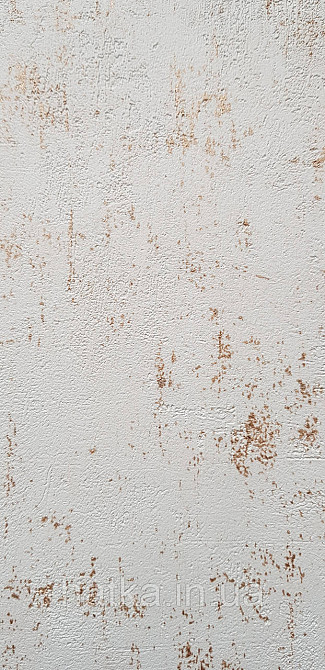 Шпалери вініл на флізеліні Caselio 0.53х10 Beton 2 під штукатурку під бетон кремові із золотистим різними відтінки Київ - фото 3
