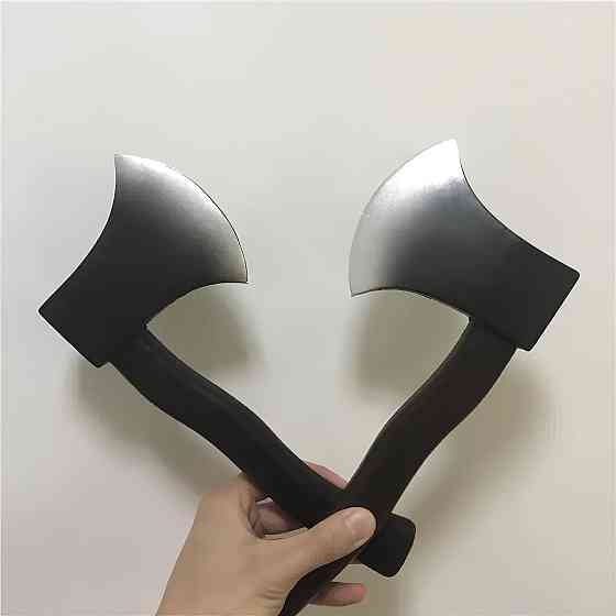 Гумова сокира RESTEQ, макет, муляж м'яка сокира, для кіно зйомок, дітей 28см Київ